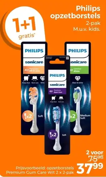 Philips opzetborstels
