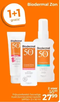 Trekpleister Biodermal Zon aanbieding