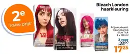 Trekpleister Bleach London haarkleuring aanbieding