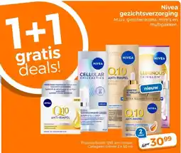 Trekpleister Nivea gezichtsverzorging aanbieding