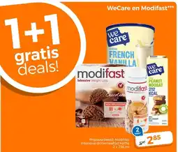 Trekpleister WeCare en Modifast aanbieding