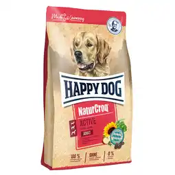 Zooplus 15kg Active Happy Dog NaturCroq Hondenvoer aanbieding