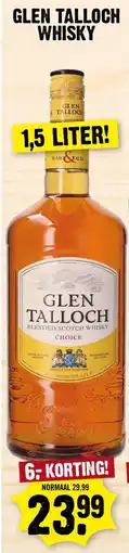 Dirk Glen Talloch Whisky aanbieding