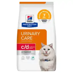 Zooplus Hill's Prescription Diet c/d Multicare Stress Urinary Care met Zeevis - Voordeelpakket 3 x 3 kg aanbieding