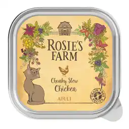Zooplus 32x100g Adult KipRosie's Farm Kattenvoer aanbieding