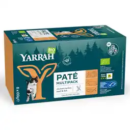 Zooplus 48x100g Paté-mix 3 soorten Yarrah nat kattenvoer aanbieding