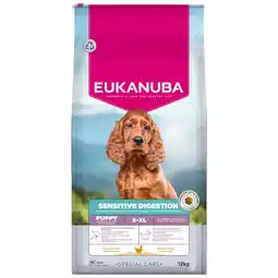 Zooplus Eukanuba Special Care Sensitive Digestion Puppy met kip & kalkoen - 12 kg aanbieding