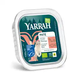 Zooplus Voordeelpak Yarrah Bio 48 x 100 g - Pâté: Zalm met Bio-Zeewier aanbieding