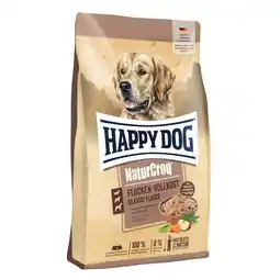 Zooplus Happy Dog Premium NaturCroq Flocken Vollkost - Dubbelpak: 2 x 10 kg aanbieding