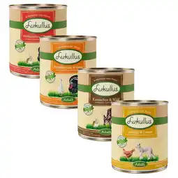 Zooplus 24 x 800 g Lukullus - Gevogelte & lam, konijn & wild, wild konijn & kalkoen, kalkoenhartjes & gans aanbieding