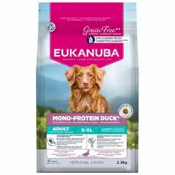 Zooplus Eukanuba Special Care Mono-Protein Adult met eend - 2,3 kg aanbieding