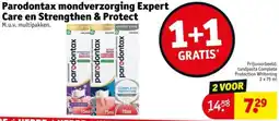 Kruidvat Parodontax mondverzorging Expert Care en Strengthen & Protect aanbieding