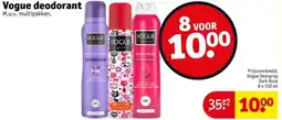 Kruidvat Vogue deodorant aanbieding
