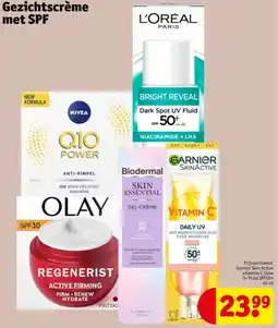 Kruidvat Gezichtscrème met SPF aanbieding