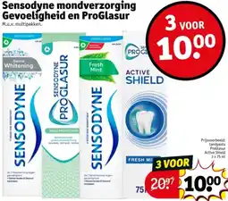Kruidvat Sensodyne mondverzorging Gevoeligheid en ProGlasur aanbieding