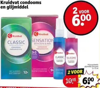Kruidvat Kruidvat condooms en glijmiddel aanbieding
