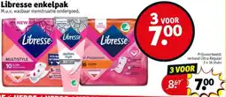 Kruidvat Libresse enkelpak aanbieding