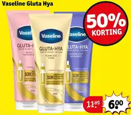 Kruidvat Vaseline Gluta Hya aanbieding