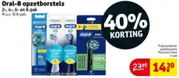 Kruidvat Oral-B opzetborstels aanbieding