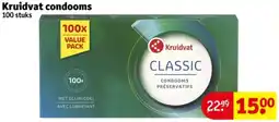 Kruidvat Kruidvat condooms aanbieding