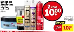 Kruidvat Elnett en Studioline styling aanbieding