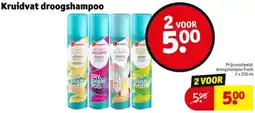 Kruidvat Kruidvat droogshampoo aanbieding