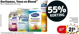Kruidvat Davitamon, Ymea en Bional aanbieding