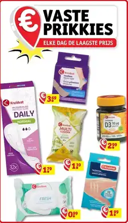 Kruidvat Vaste prikkies aanbieding