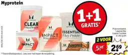 Kruidvat Myprotein aanbieding