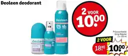 Kruidvat Deoleen deodorant aanbieding