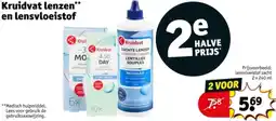Kruidvat Kruidvat lenzen en lensvloeistof aanbieding