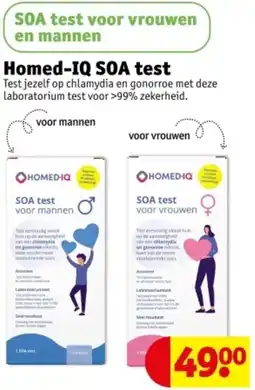 Kruidvat Homed-IQ SOA test aanbieding