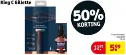 Kruidvat King C Gillette aanbieding