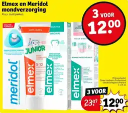 Kruidvat Elmex en Meridol mondverzorging aanbieding