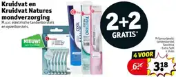 Kruidvat Kruidvat en Kruidvat Natures mondverzorging aanbieding