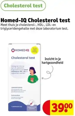 Kruidvat Homed-IQ Cholesterol test aanbieding