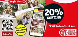 Kruidvat CEWE foto afdrukken aanbieding
