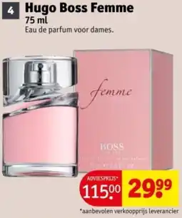 Kruidvat Hugo Boss Femme aanbieding
