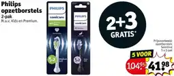 Kruidvat Philips opzetborstels aanbieding