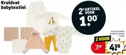 Kruidvat Kruidvat babytextiel aanbieding