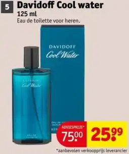 Kruidvat Davidoff Cool water aanbieding