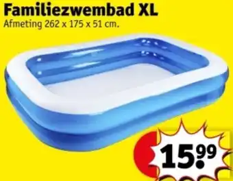 Kruidvat Familiezwembad XL aanbieding