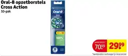 Kruidvat Oral-B opzetborstels Cross Action aanbieding