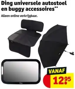 Kruidvat Ding universele autostoel en buggy accessoires aanbieding