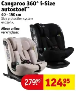 Kruidvat Cangaroo 360° i-Size autostoel aanbieding