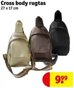 Kruidvat Cross body rugtas aanbieding