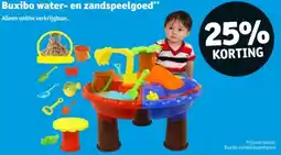 Kruidvat Buxibo water en zandspeelgoed aanbieding