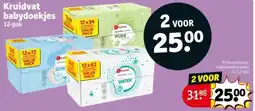 Kruidvat Kruidvat babydoekjes aanbieding