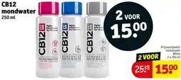 Kruidvat CB12 mondwater aanbieding