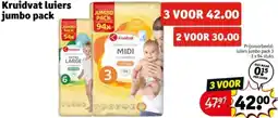 Kruidvat Kruidvat luiers jumbo pack aanbieding